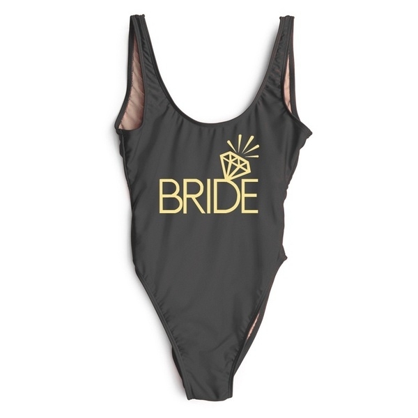 Badeanzug Bride Schwarz