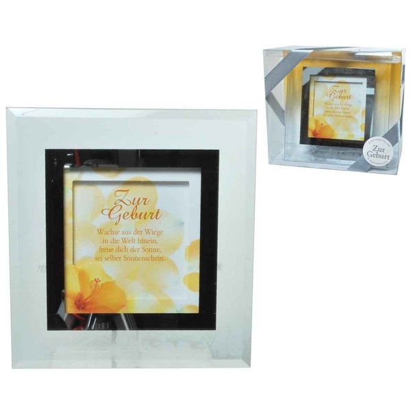 Bilderrahmen Geburt