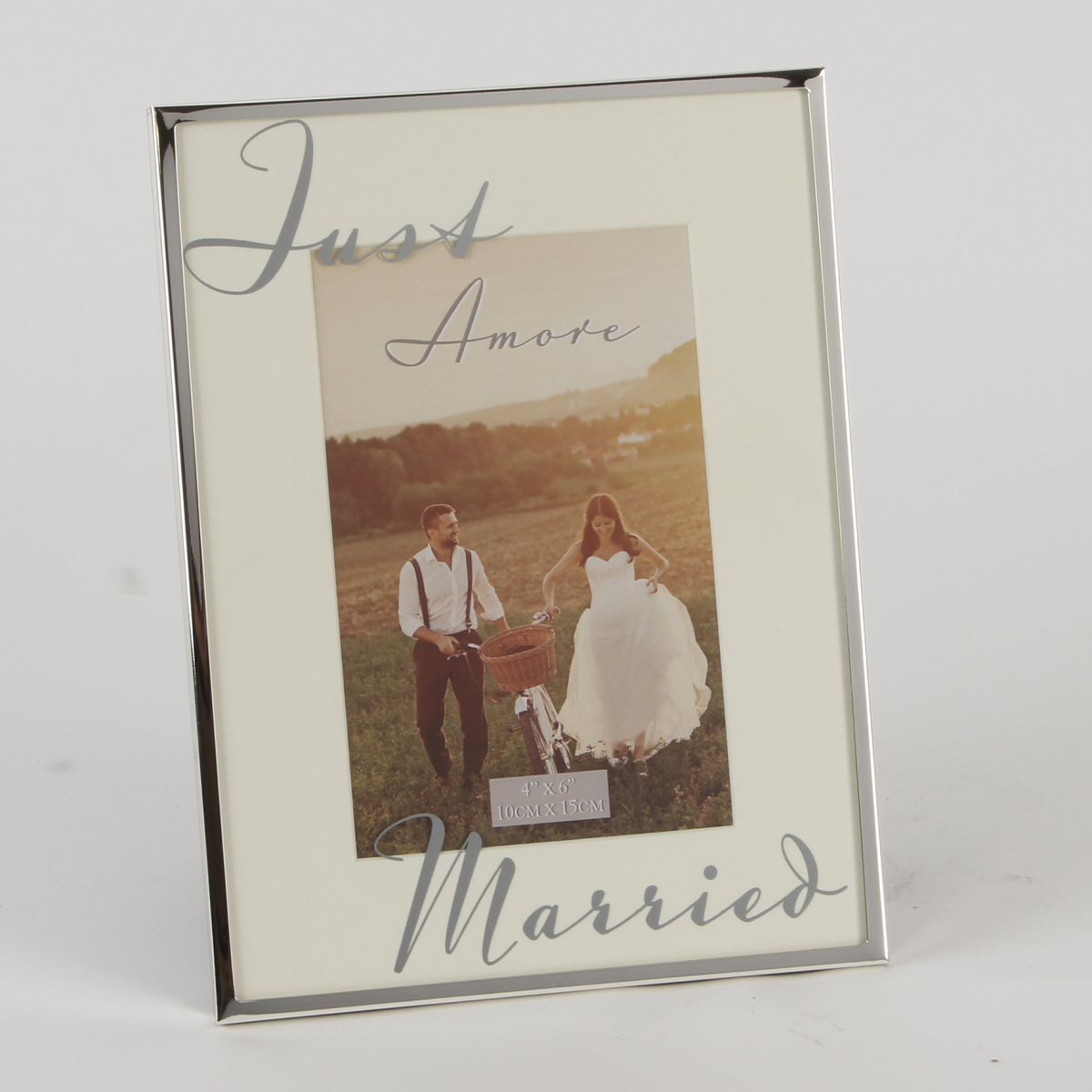 Bilderrahmen Just Married