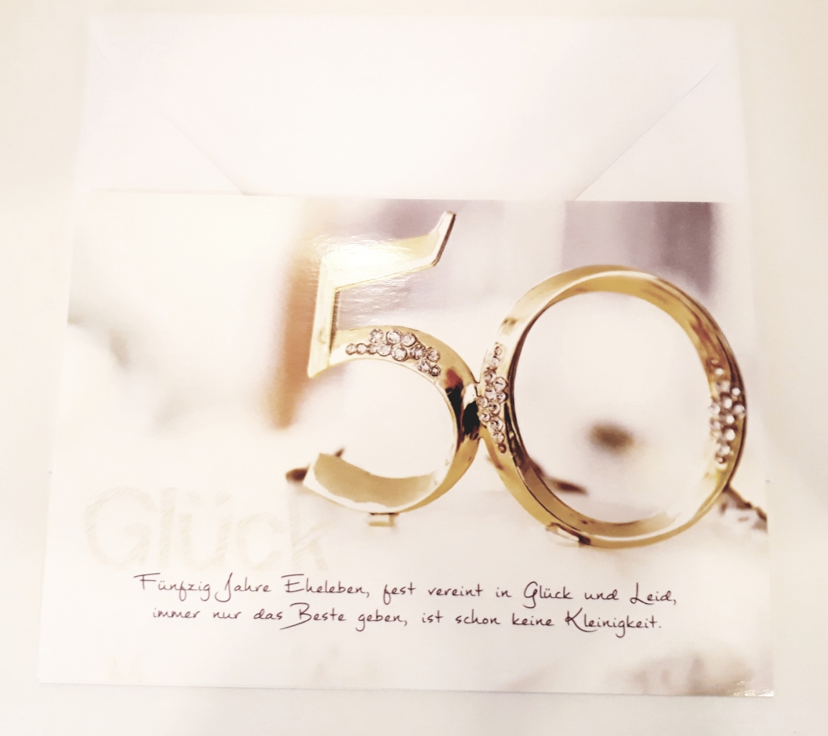 Billet 50 Jahre Glück