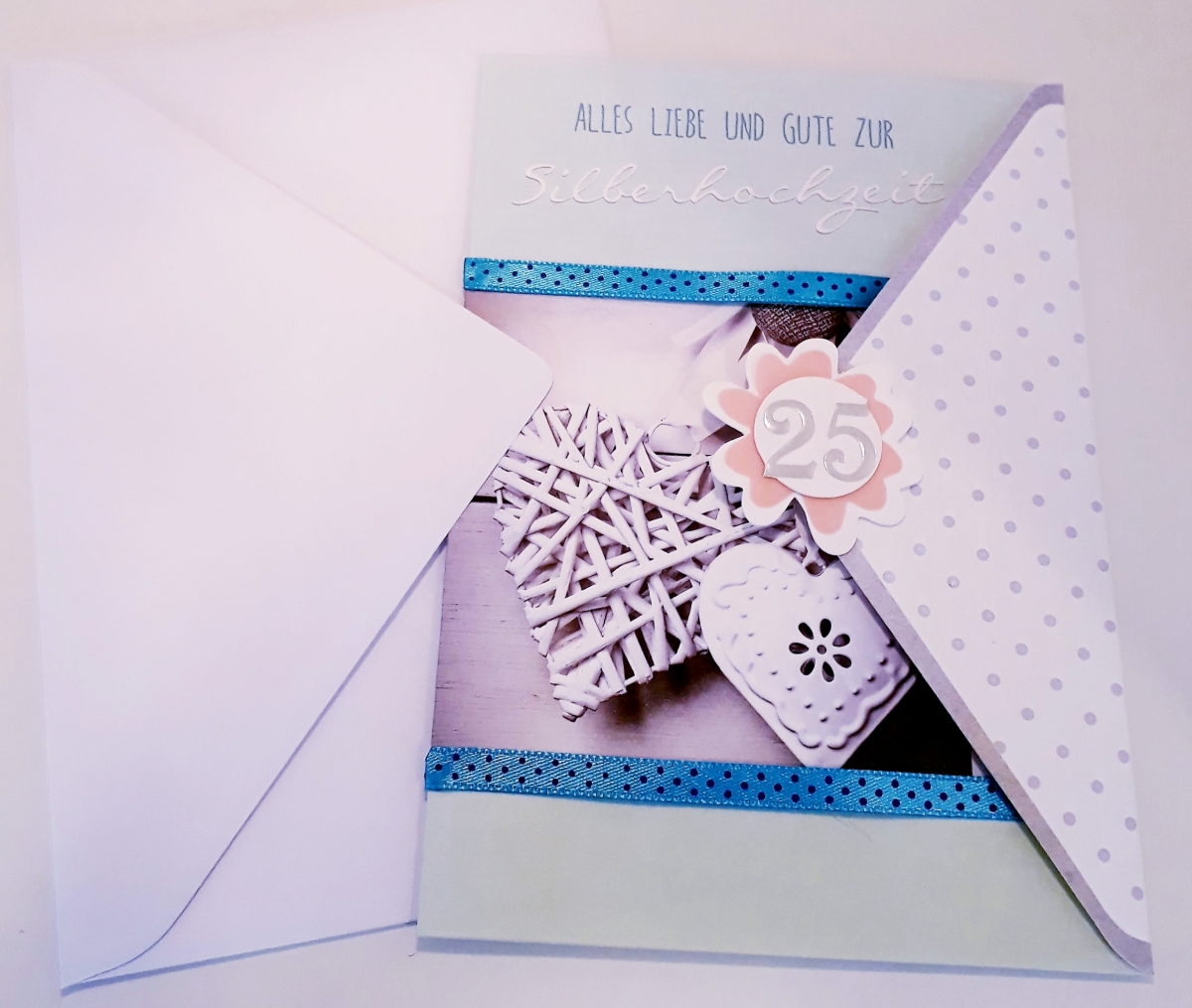 Billet Alles Liebe und Gute zur Silberhochzeit