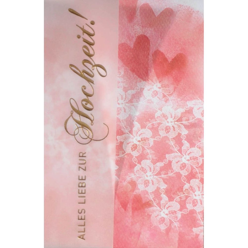 Billet Alles Liebe zur Hochzeit