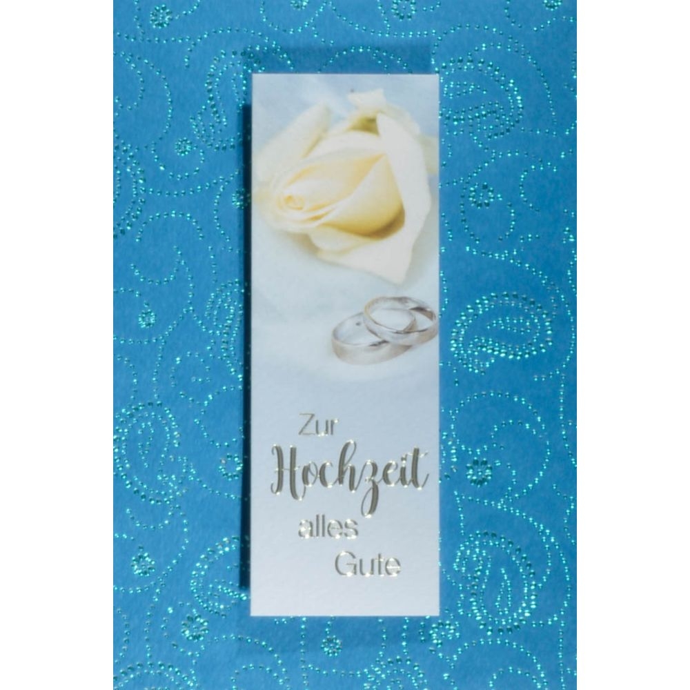 Billet Zur Hochzeit - Blau