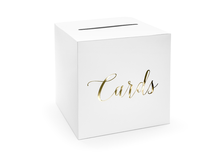 Briefbox Cards Gold