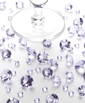 Dekosteine Edel Flieder