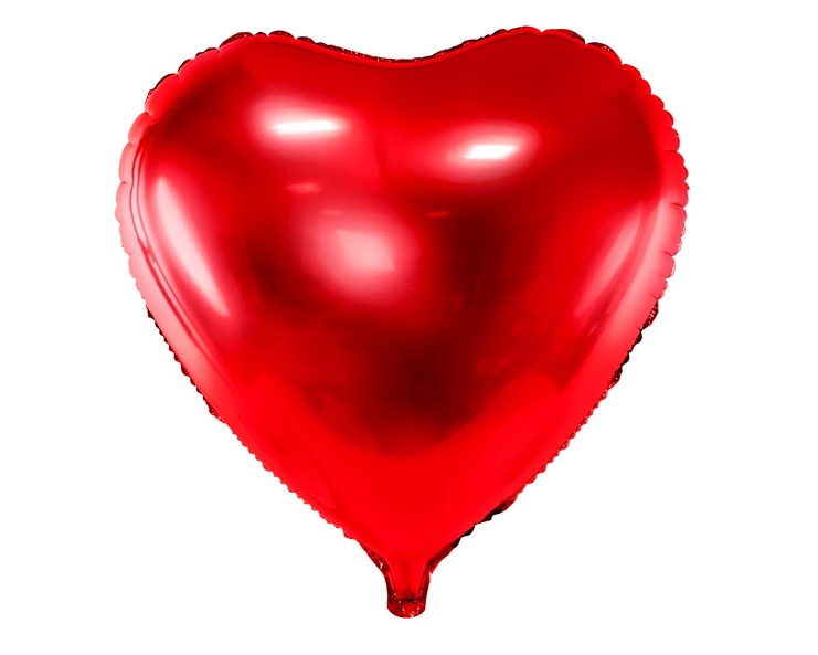 Folienballon Herz Rot