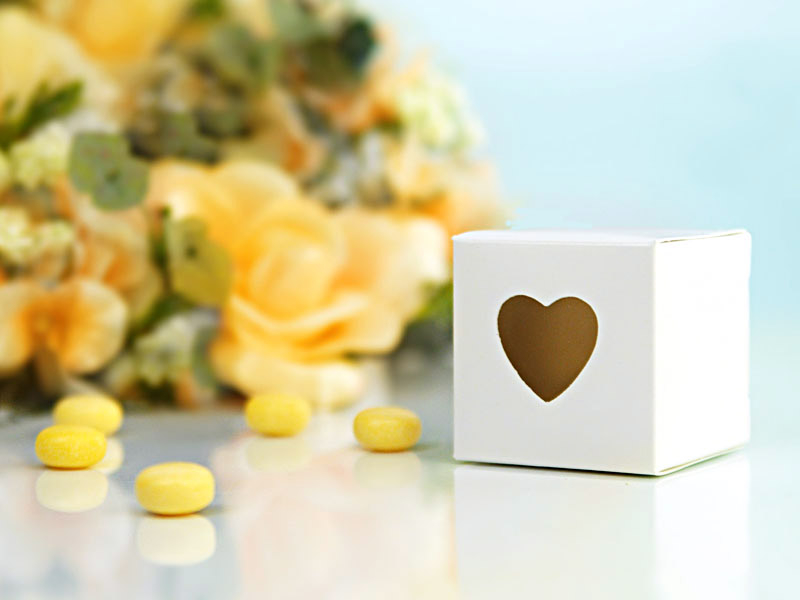 Gastgeschenkbox Herzfenster