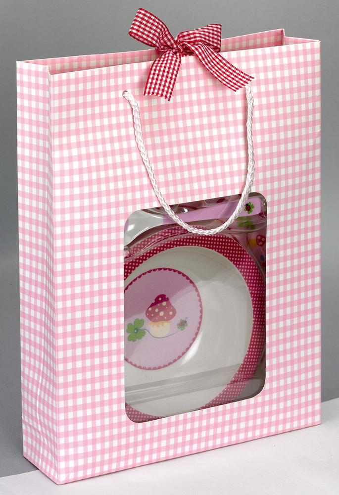 Geschenkset Baby’s Dinner Rosa