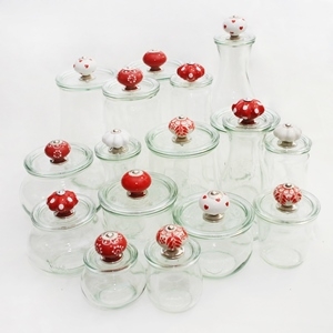 Giveaway-Glas 220 ml Rot