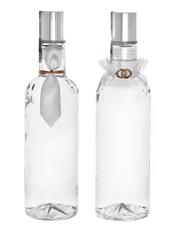 Glasmanschetten Traumhochzeit