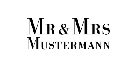Hochzeitskerze Mr. & Mrs. Stumpen Straight2