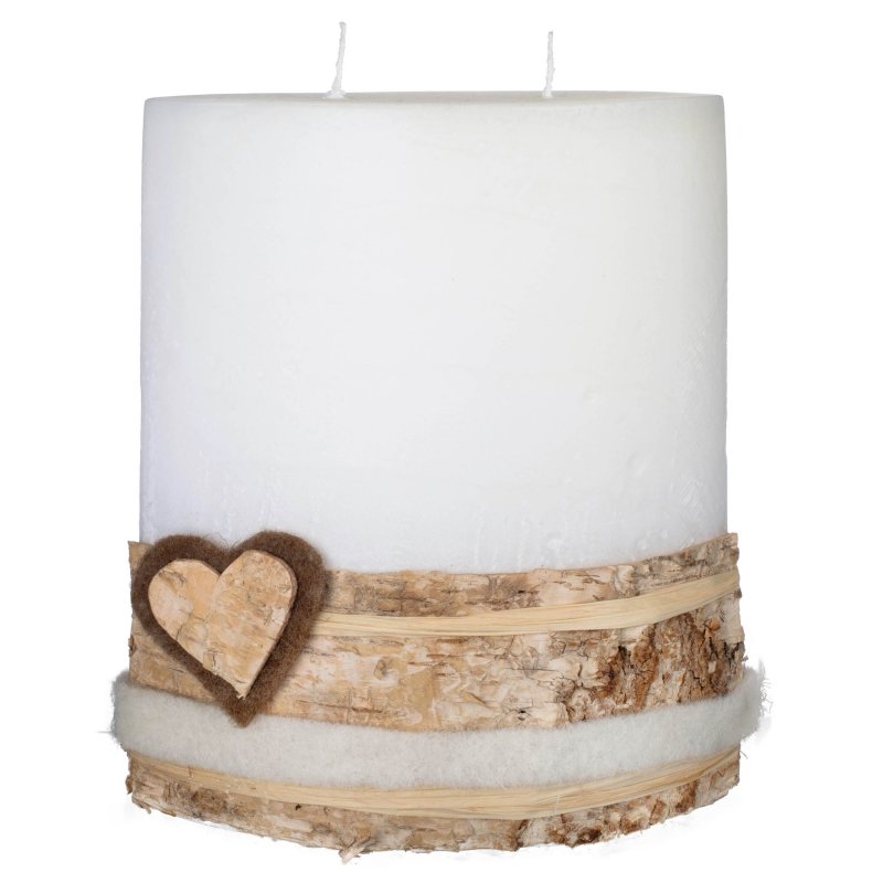 Hochzeitskerze Rustikal