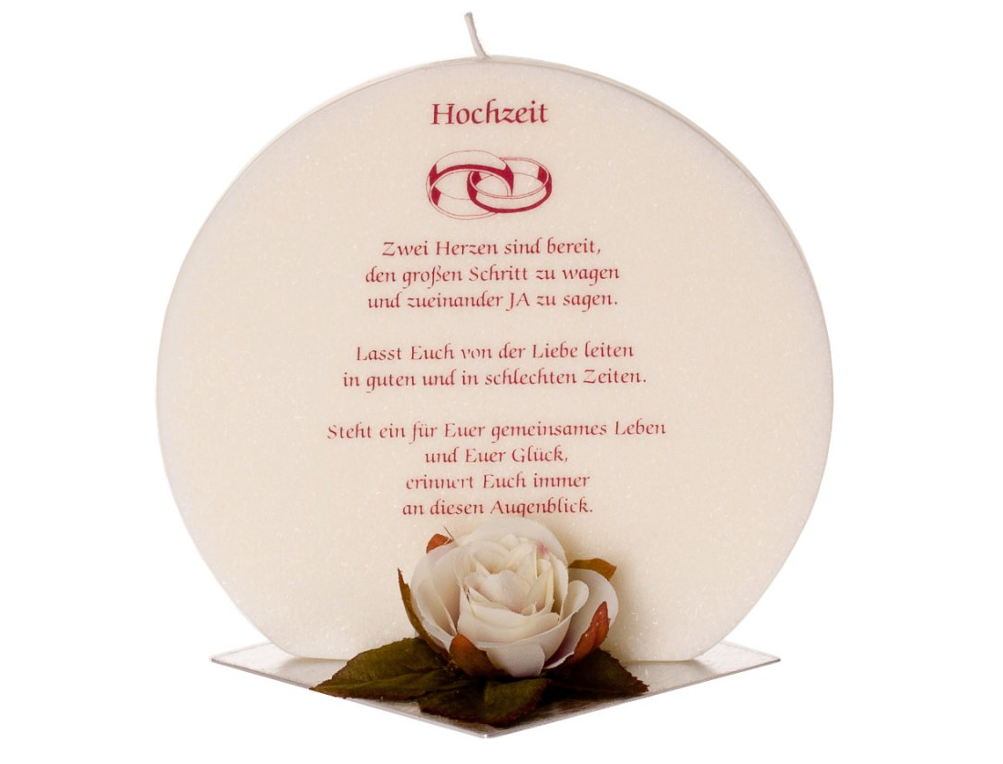 Kerze Zur Hochzeit