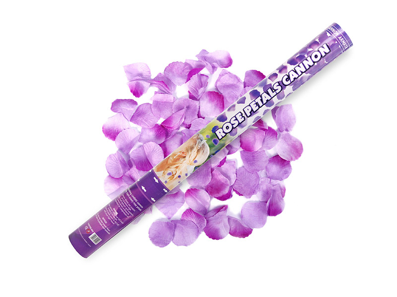 Konfettikanone klein Lila