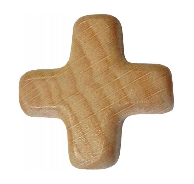 Kreuz im Organzasäckchen