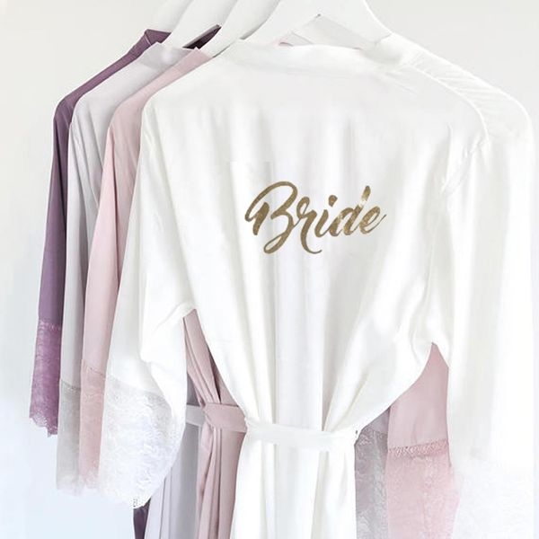 Morgenmantel Kimono Bride M