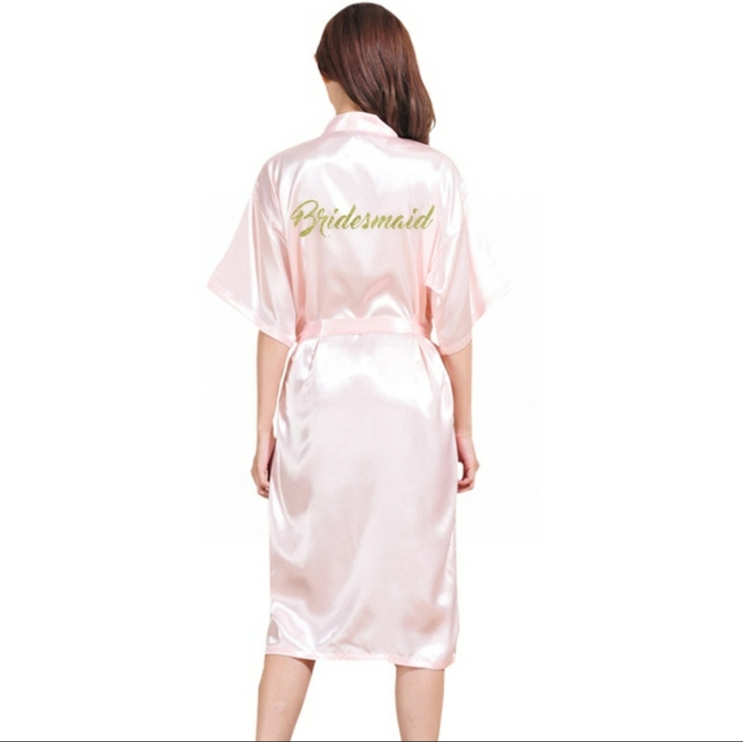 Morgenmantel Kimono Bridesmaid L