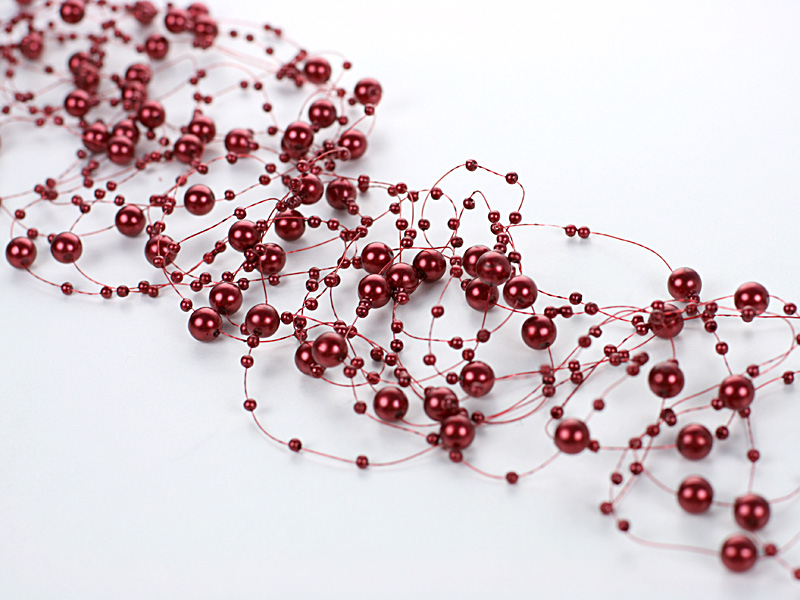 Perlengirlande Bordeaux 11