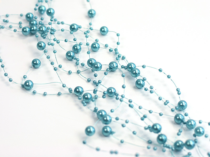 Perlengirlande Metallic 22