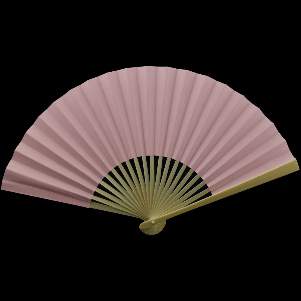 Premium Papierfächer Hellrosa