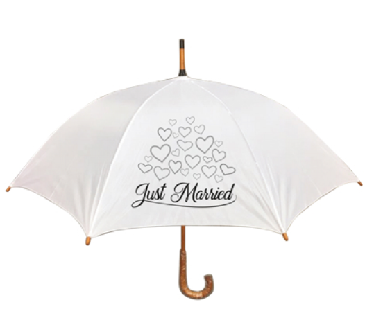 Regenschirm Just Married