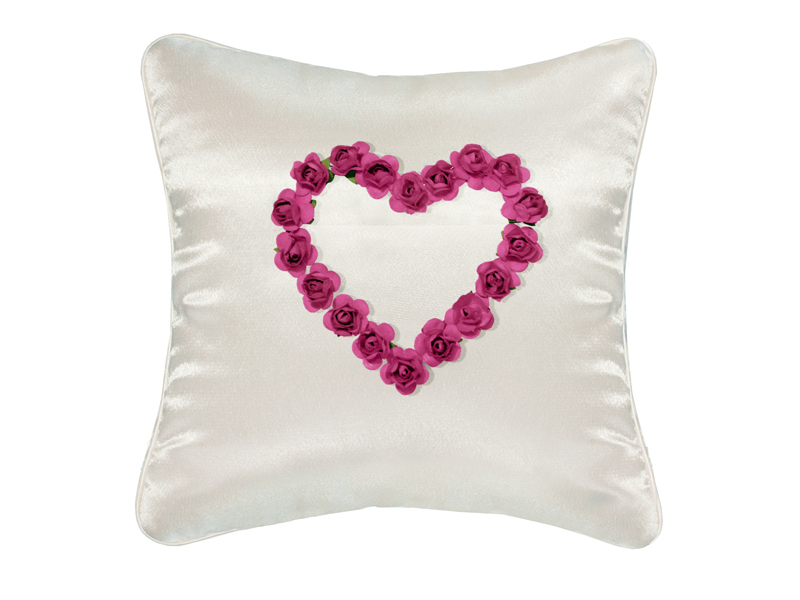 Ringkissen Liebe Pink