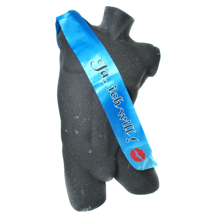 Schärpe Ja, ich will