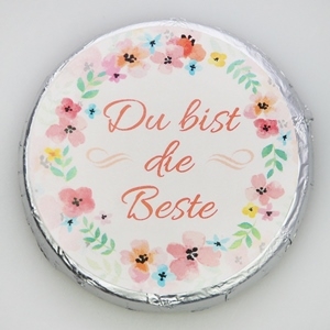 Schokotaler Du bist die Beste!