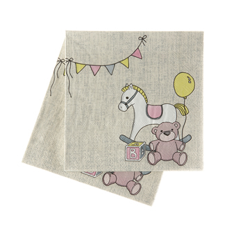Servietten Babyshower