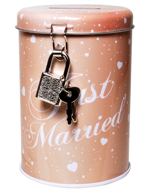 Spardose Just Married Rosé