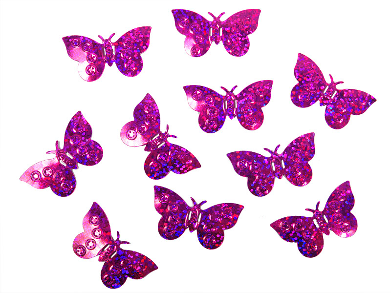 Streuteile Butterfly Pink