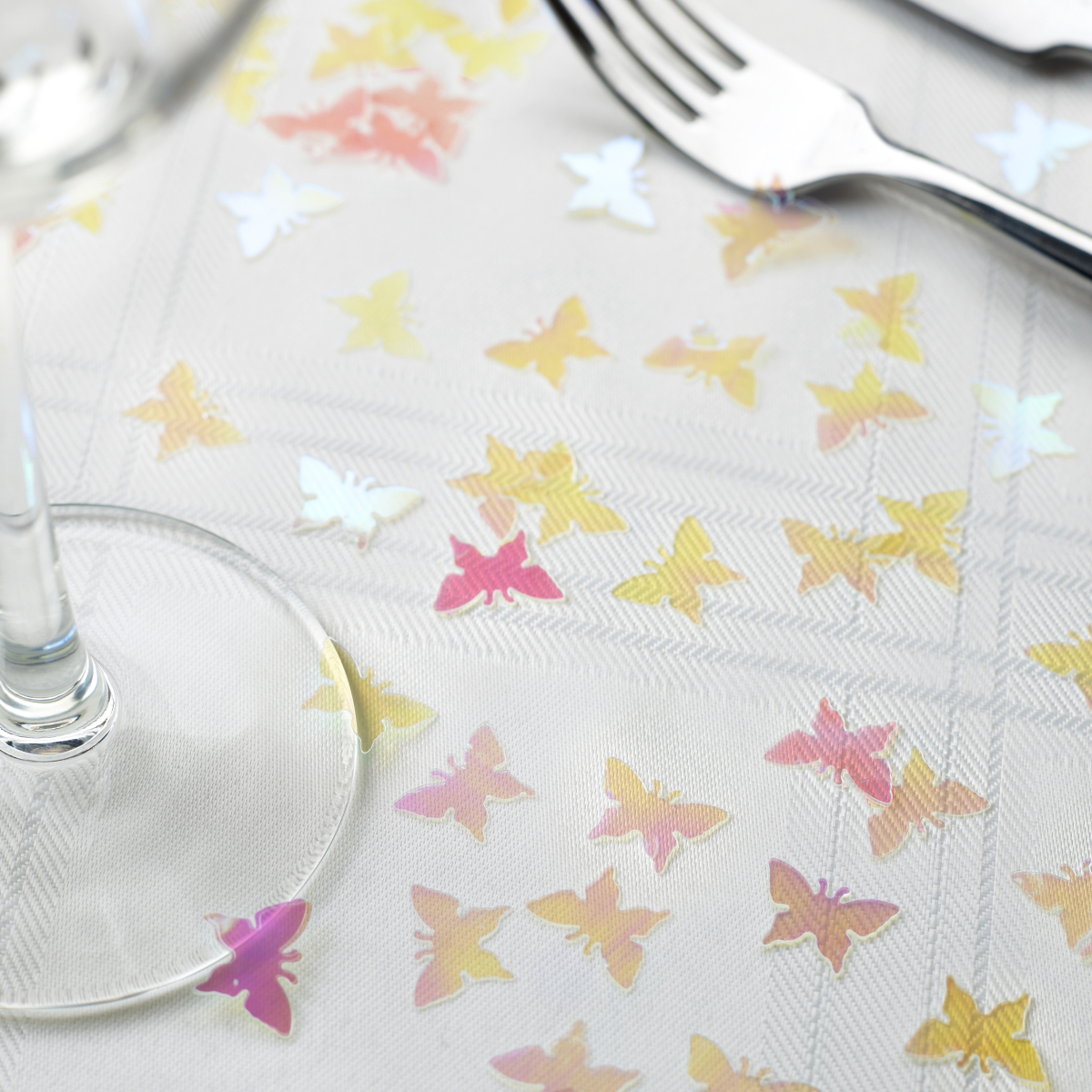 Streuteile Schmetterling Regenbogen