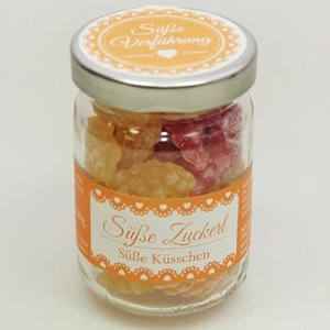 Süße Zuckerln Küsschen