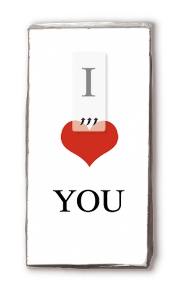 Taschentücher I Love You