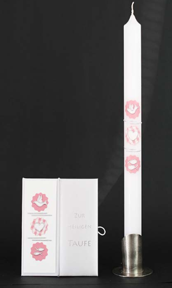 Tauf-Set Fische Rosa