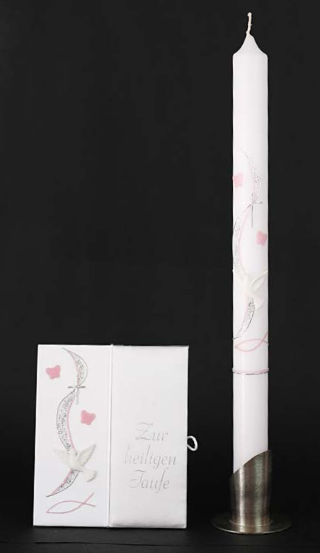 Tauf-Set Schmetterling Rosa