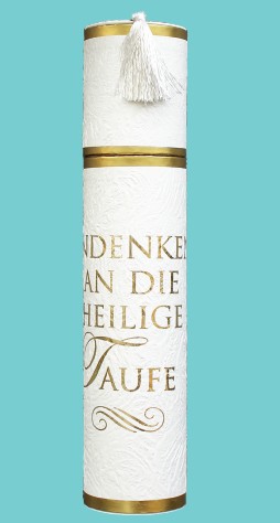 Taufrolle Weiß