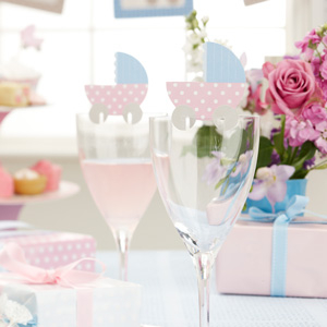 Tischkarte Tiny Feet