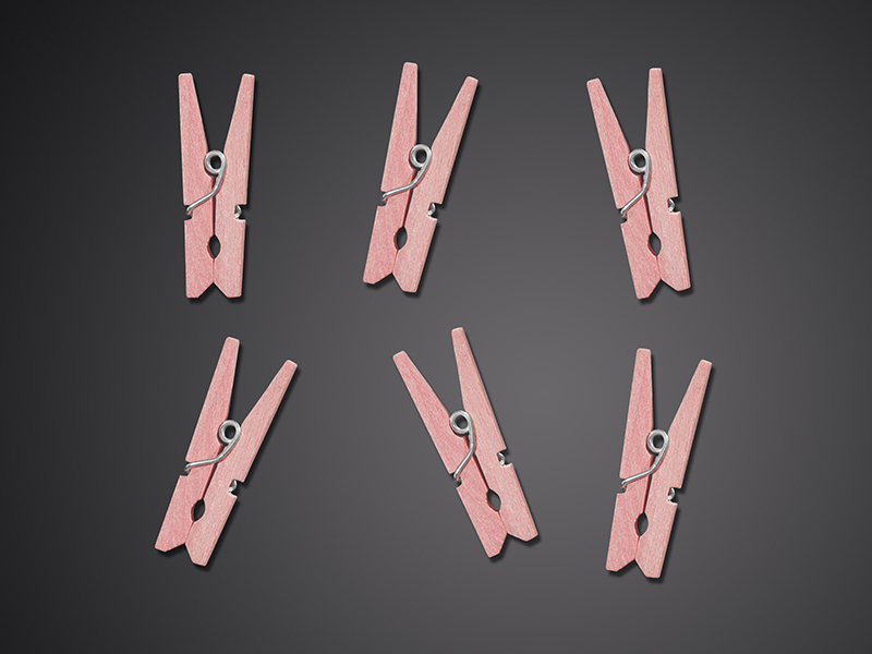 Wäscheklammer Simple Rosa