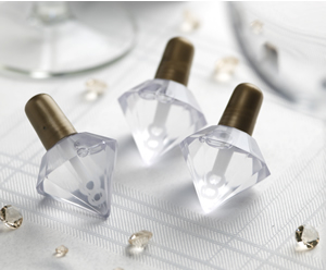 Wedding Bubbles Seifenblasen  - 1 Stück Kristall Gold