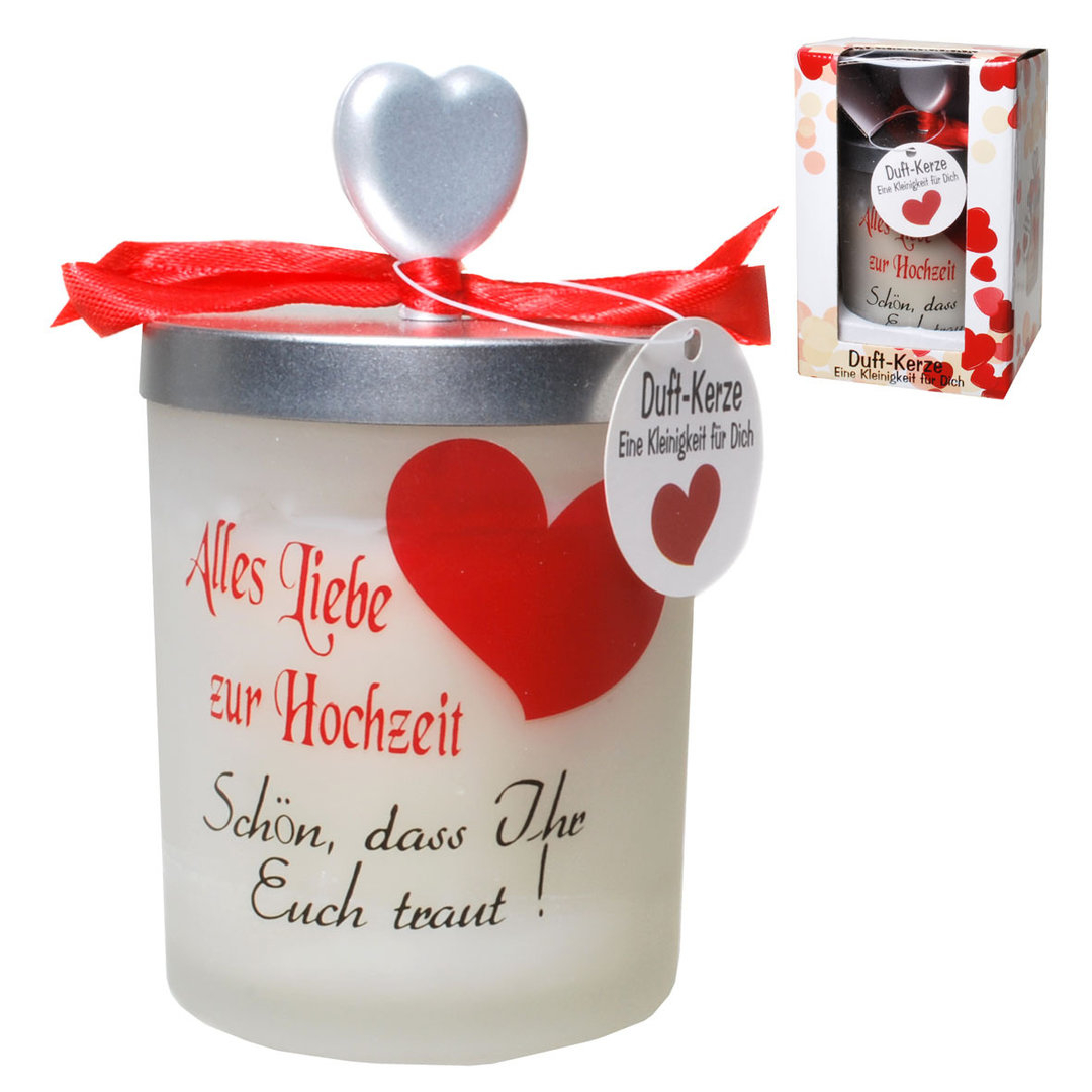 Windlicht Alles Liebe zur Hochzeit