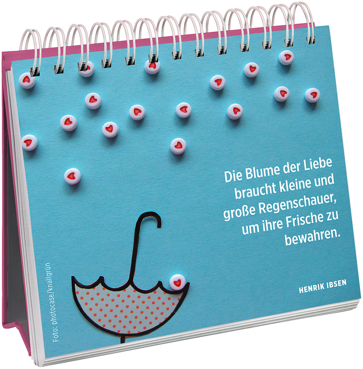 Aufsteller Liebe für jeden Tag