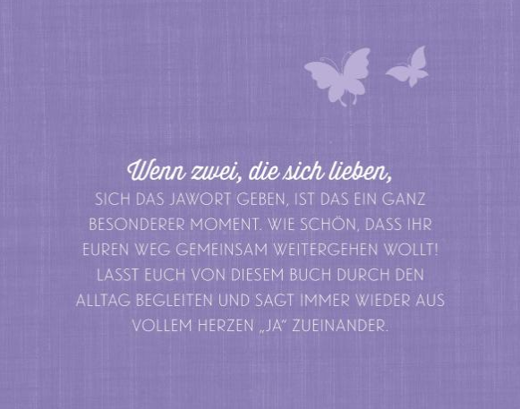 Aufsteller Zur Hochzeit - Für ein glückliches Leben zu zweit