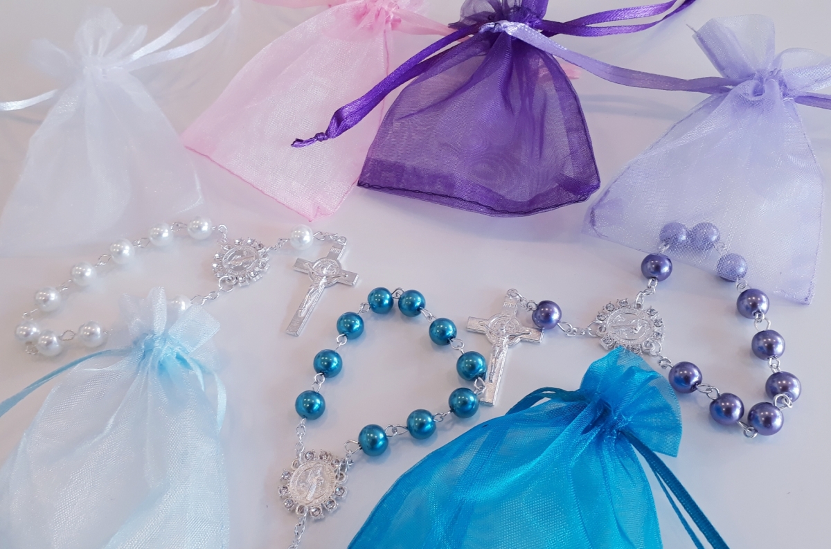 Rosenkranz im Organzasäckchen