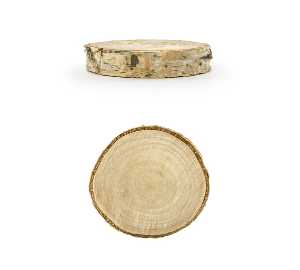 Baumstamm-Tischkärtchen