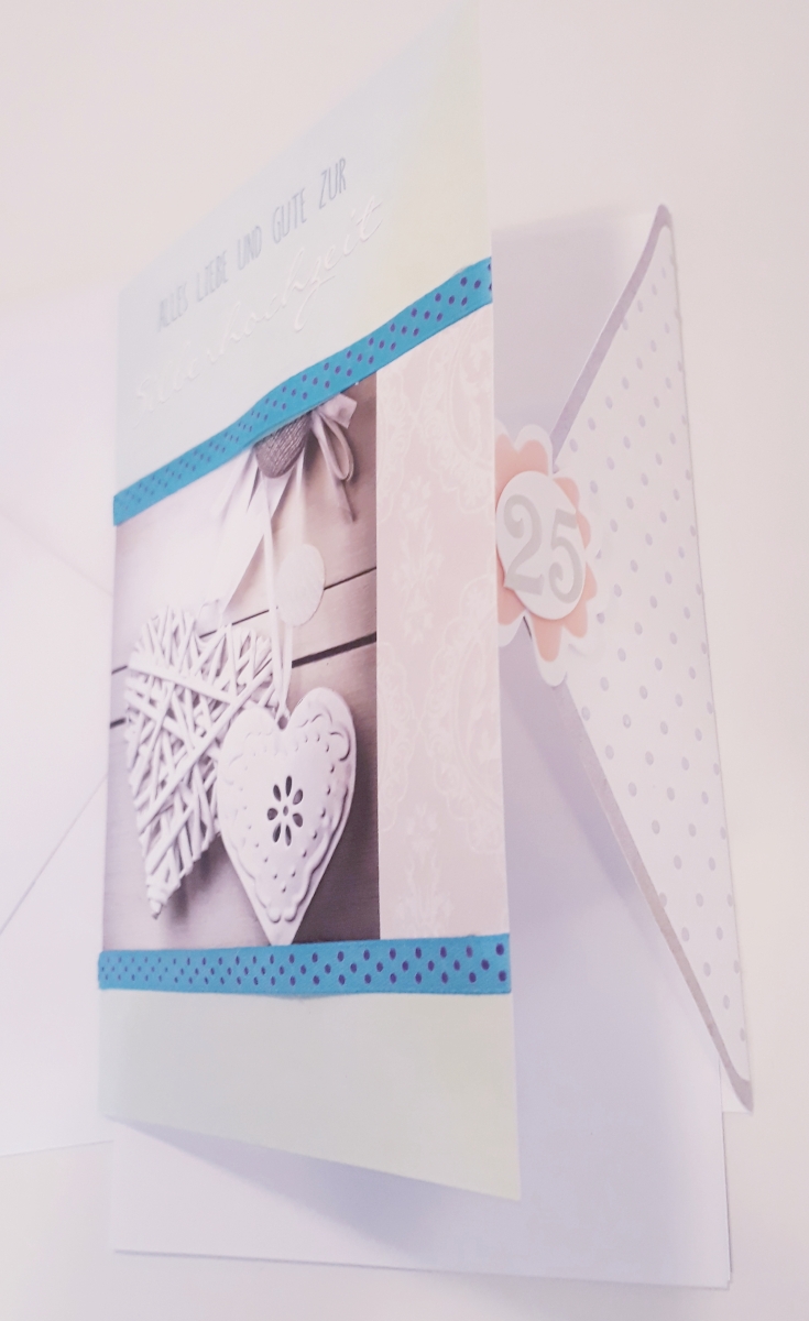 Billet Alles Liebe und Gute zur Silberhochzeit