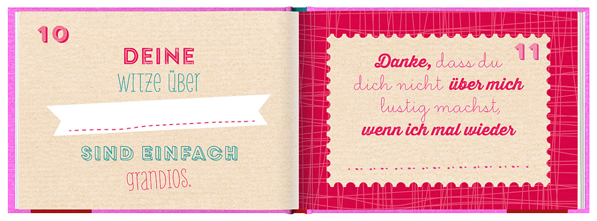 Botschaften für die allerbeste Freundin