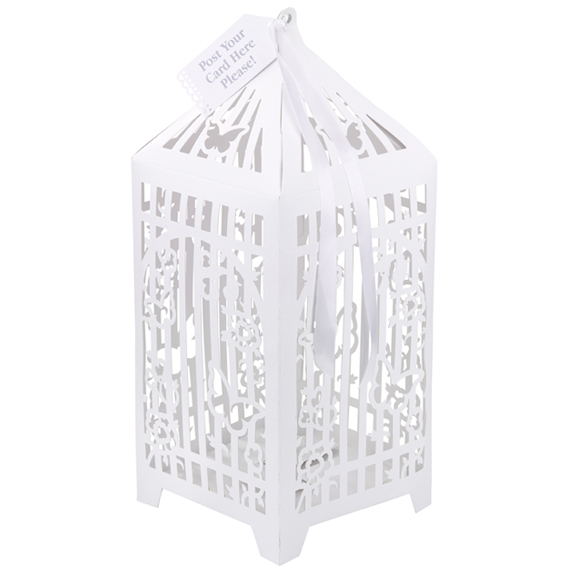 Briefbox Vogelkäfig Schmetterling