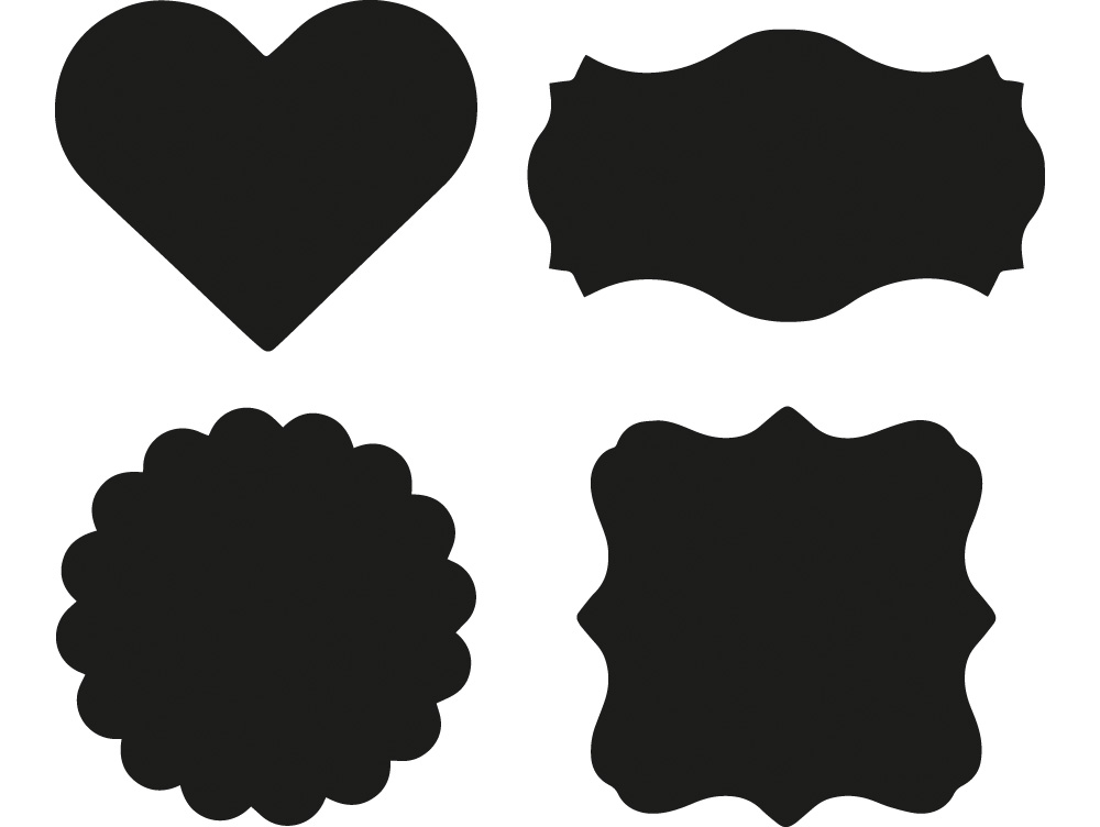 Candyetiketten Täfelchen