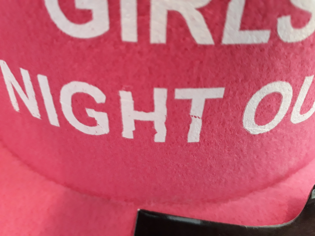 Cowboyhut Girls Night Out - leicht beschädigt